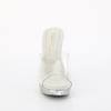 Fabulicious - ATHENA501 Mules with heel - White/Transparent Product image